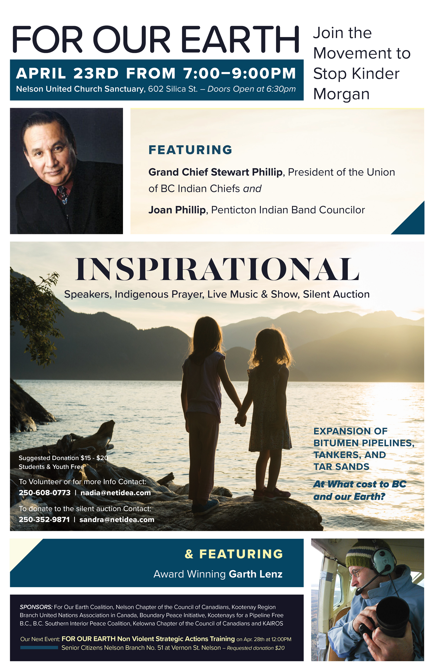 ForOurEarth poster for media, web and online promotions